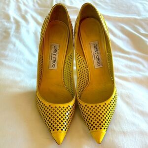 Jimmy Choo leather pumps